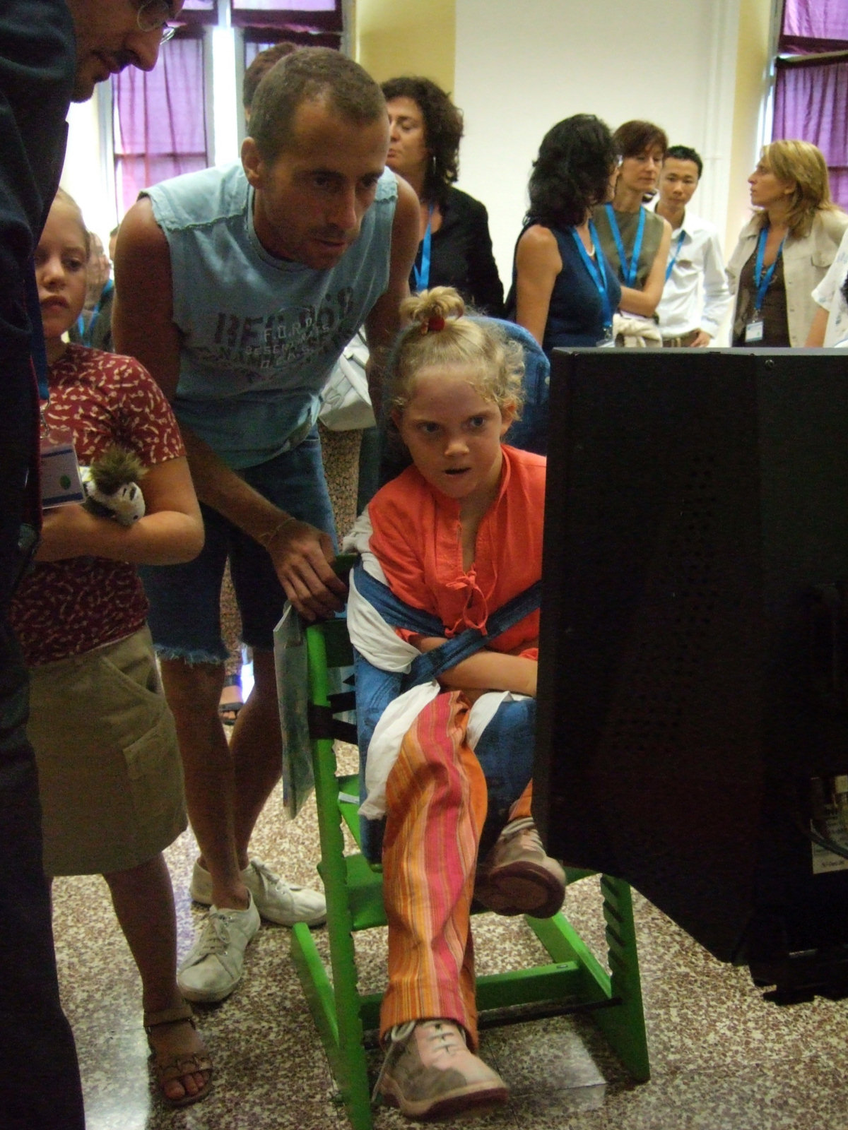 A photo from COGAIN 2006