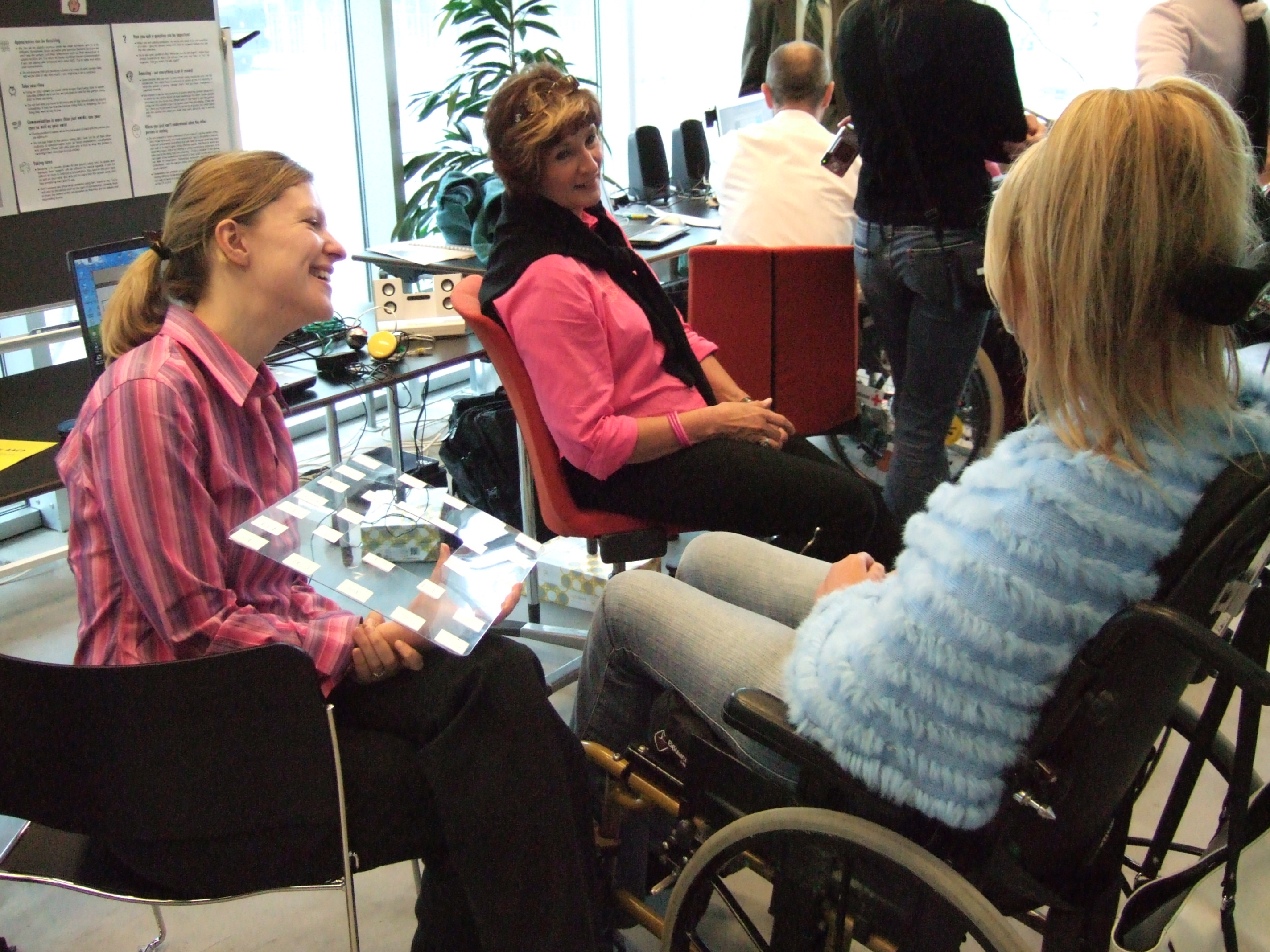 A photo from COGAIN 2005