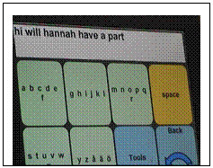 Claire's letter grid