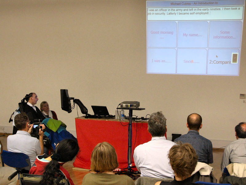 File:COGAIN2007 Michael Cubiss presentation.jpg