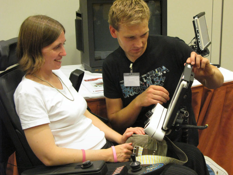 File:COGAIN2008-attaching-gaze-control-to-a-wheelchair.jpg